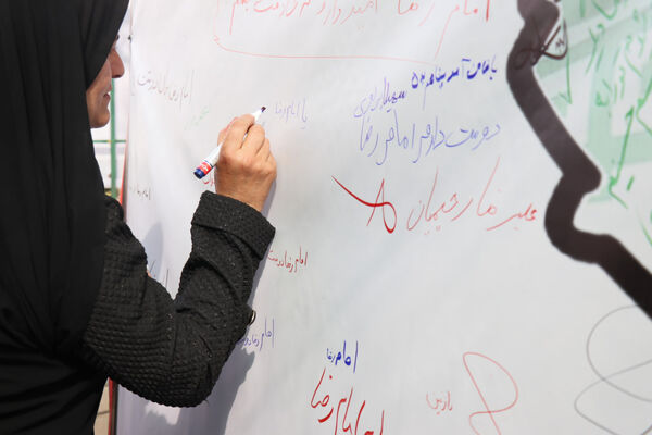 تلفیق فرهنگ، خدمت و نشاط در مسیر زائران رضوی