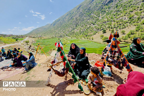 مهمان نوازی مردم انقلابی و غیور روستای پل بریده از مسئولین و رزمندگان