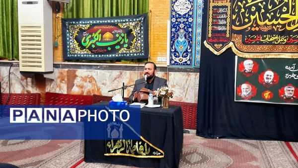 مراسم اربعین حسینی ویژه بانوان در مسجد جامع‌ رجایی‌شهرکرج