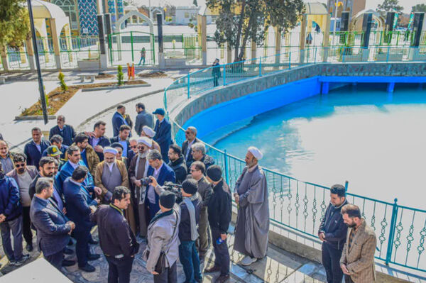  بازدید معاون فرهنگی و اجتماعی و زیارت استانداری استان خراسان رضوی از بامشار شهرستان کاشمر 