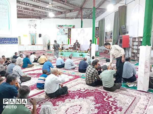 برگزاری مراسم عید غدیر خم در امامزاده سید محمد (ع) کاشمر
