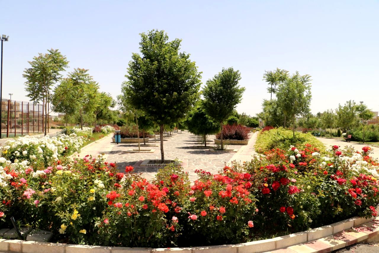  بوستان مردم در شهر جهانی لالجین با هدف زیباسازی و ارتقای امکانات ورزشی افتتاح شد