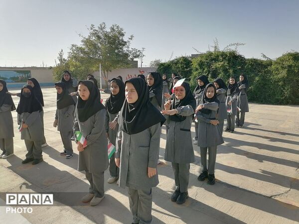 آغاز مهر در دبیرستان حاج مهدی روحانی ارغا شهرستان خلیل آباد