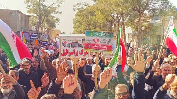 پتجمع گسترده و مردمی مردم ولایت مدار شهرستان خلیل آباد