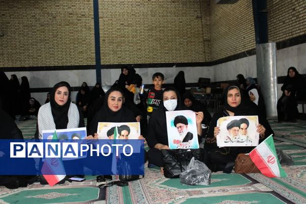 حضور پرشور کودکان گچسارانی در یوم‌الله ۹ دی