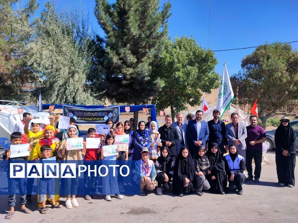 برپایی موکب سازمان دانش‌آموزی در شهرستان سملقان