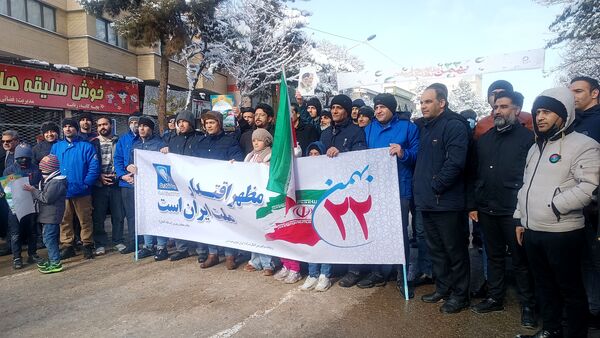 راهپیمایی ۲۲ بهمن در نیشابور 