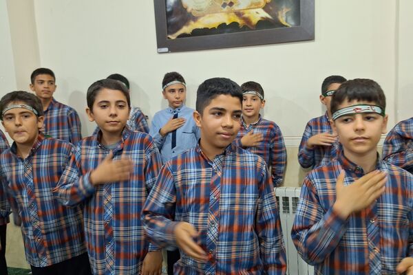 بزرگداشت شهادت حضرت فاطمه زهرا (س) در آموزشگاه معارف ۶ شیراز