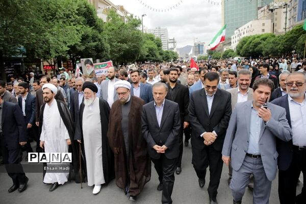 راهپیمایی روز جهانی قدس در مشهد