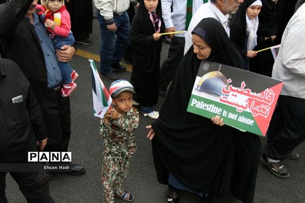 راهپیمایی روز جهانی قدس در مشهد