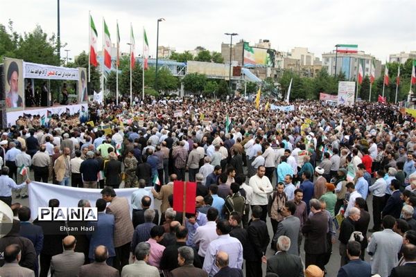 راهپیمایی روز جهانی قدس در مشهد