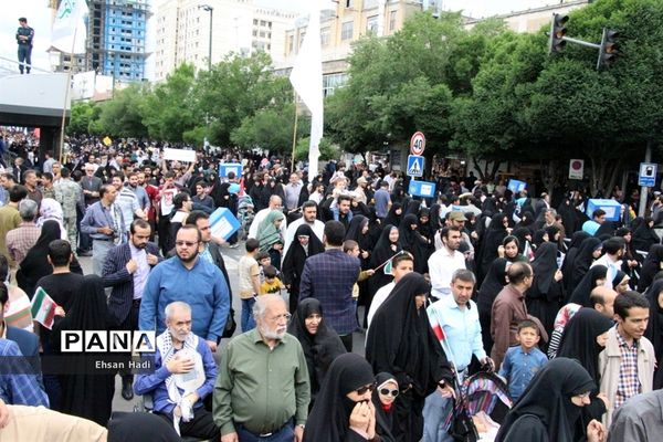 راهپیمایی روز جهانی قدس در مشهد