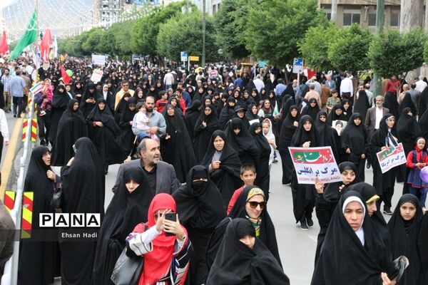 راهپیمایی روز جهانی قدس در مشهد