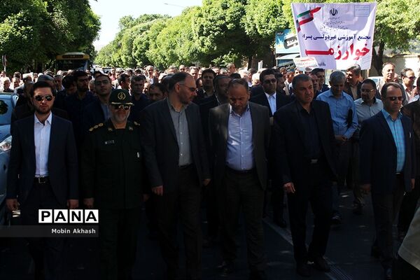 راهپیمایی روز قدس در تبریز
