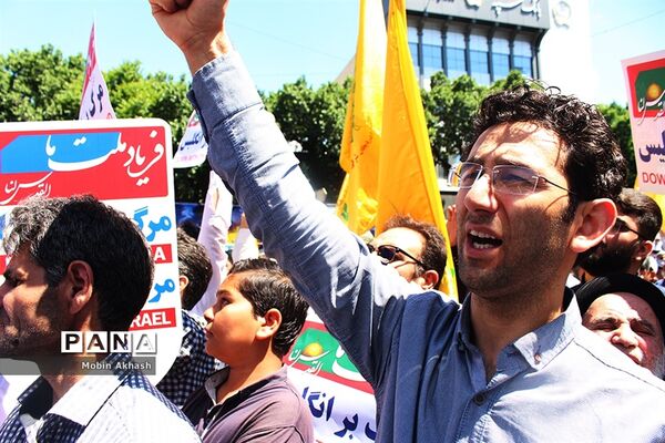 راهپیمایی روز قدس در تبریز