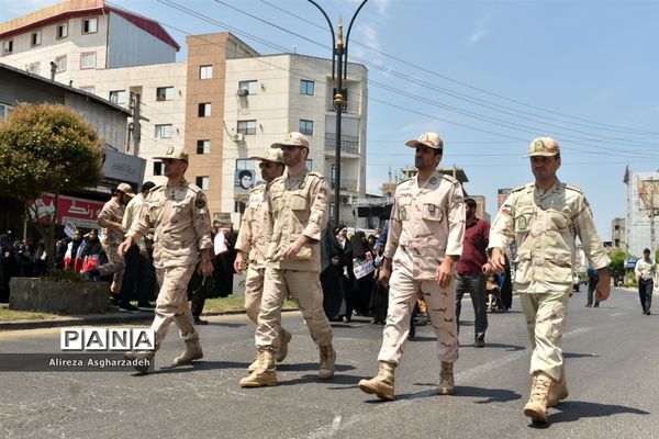 راهپیمایی روز قدس در بابلسر