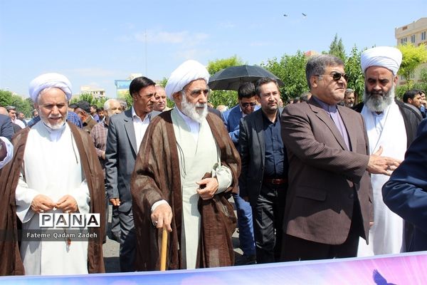 حضور پرشور مردم اسلامشهردر راهپیمایی روز جهانی قدس