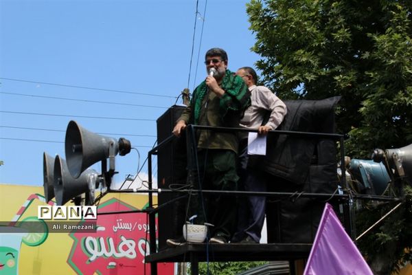 راهپیمایی روز قدس در قائم‌شهر