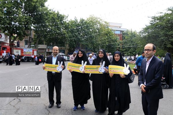 راهپیمایی روز قدس در ساری