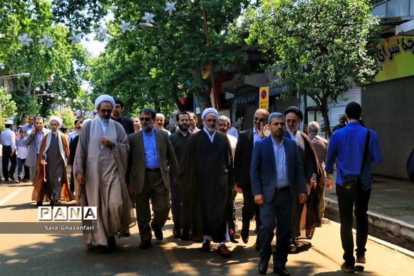 راهپیمایی روز قدس در ساری