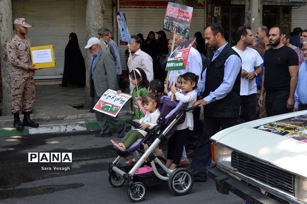 راهپیمایی عظیم روز جهانی قدس در شهریار
