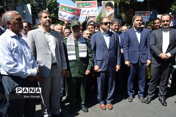 راهپیمایی عظیم روز جهانی قدس در شهریار