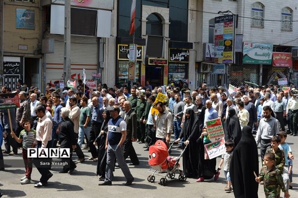 راهپیمایی عظیم روز جهانی قدس در شهریار