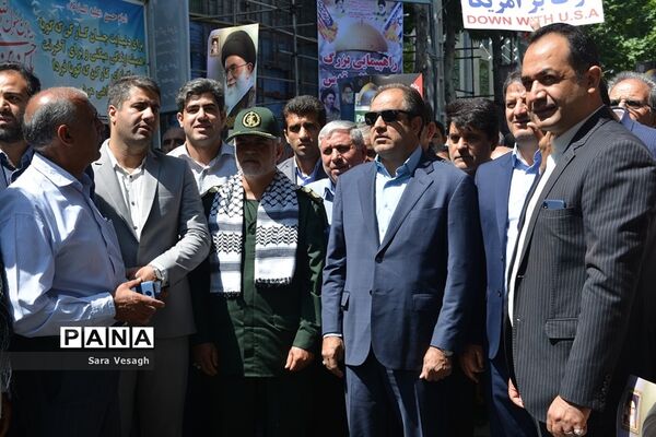 راهپیمایی عظیم روز جهانی قدس در شهریار