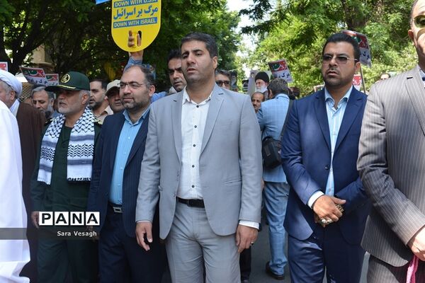 راهپیمایی عظیم روز جهانی قدس در شهریار