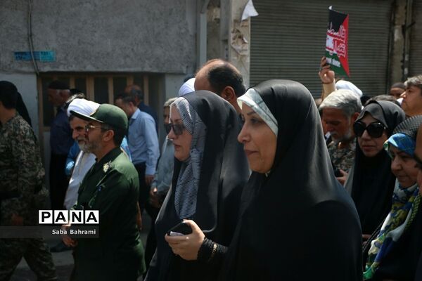 راهپیمایی بزرگ مردم شهرقدس در روز جهانی قدس