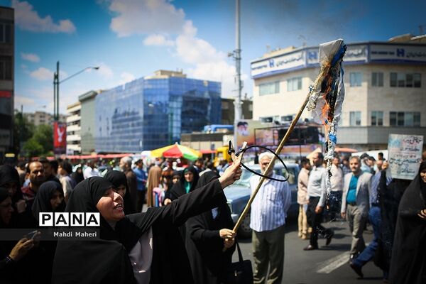راهپیمایی روز جهانی قدس در تهران-1