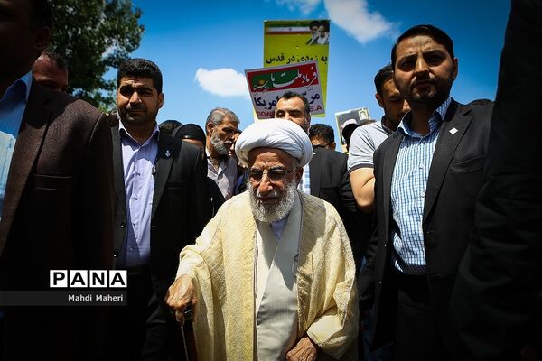 راهپیمایی روز جهانی قدس در تهران-1