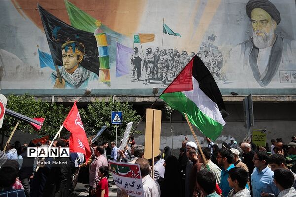 راهپیمایی روز جهانی قدس در تهران-1