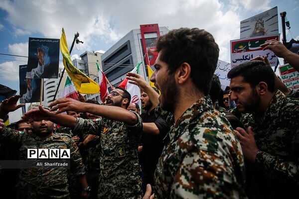 راهپیمایی روز جهانی قدس در تهران-2