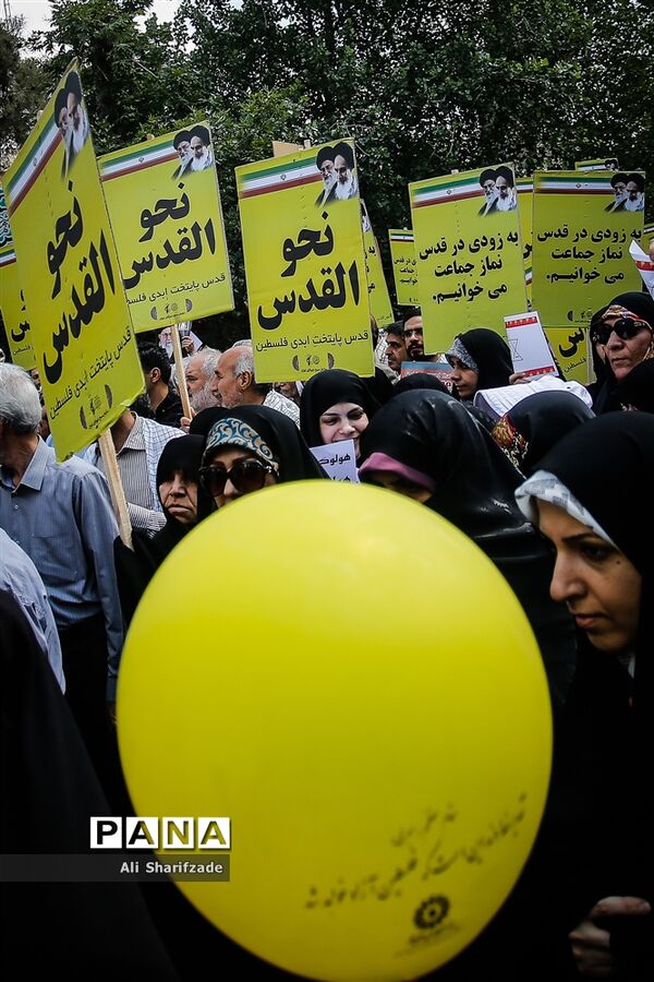 راهپیمایی روز جهانی قدس در تهران-2