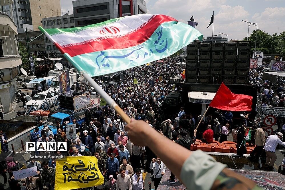 راهپیمایی روز جهانی قدس در تهران-3