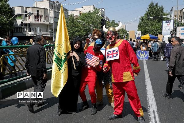 راهپیمایی روز جهانی قدس در تهران-3