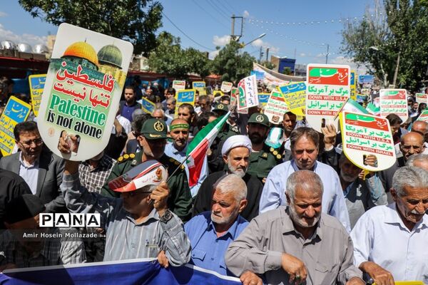 راهپیمایی روز جهانی قدس در ارومیه -2