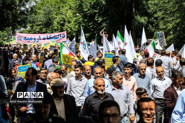 راهپیمایی روز جهانی قدس در ارومیه -2