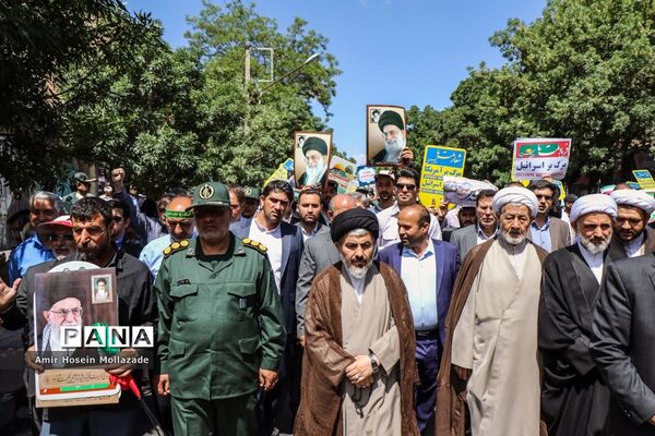 راهپیمایی روز جهانی قدس در ارومیه -2