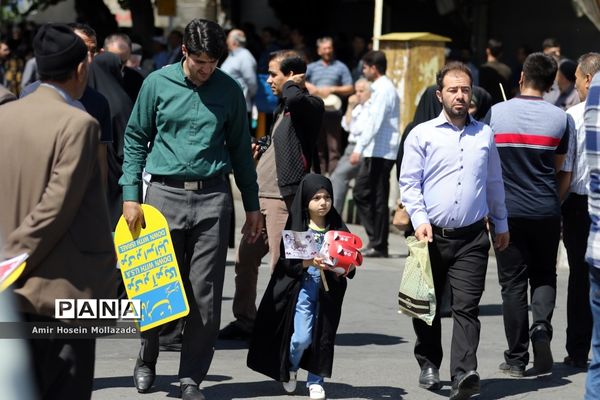 حضور کودکان در راهپیمایی روز قدس