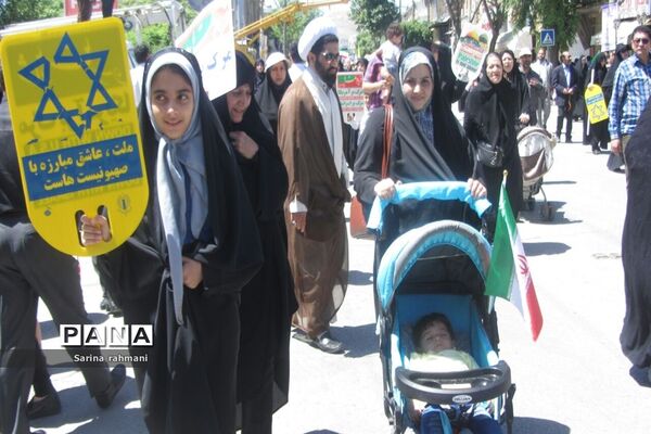 راهپیمایی روز قدس در کرمانشاه