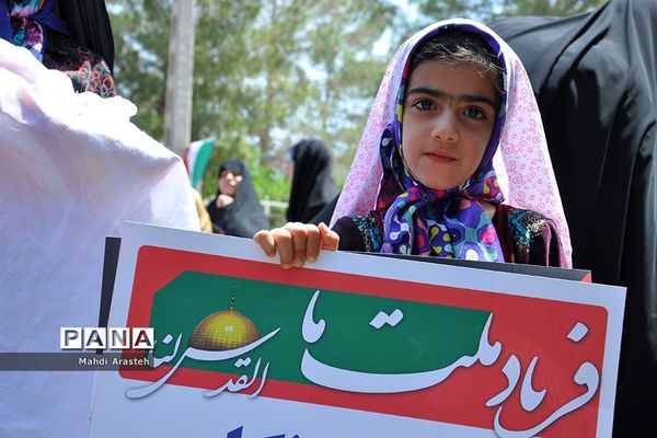 راهپیمایی روزجهانی قدس درشهرستان خوسف خراسان جنوبی