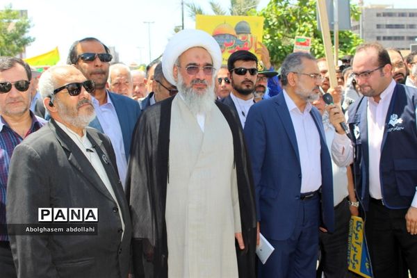 راهپیمایی روز جهانی قدس در بوشهر-1