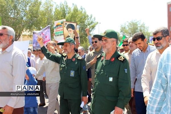 راهپیمایی روز جهانی قدس در بوشهر-1