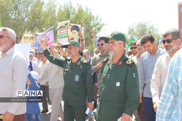 راهپیمایی روز جهانی قدس در بوشهر-1