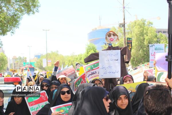 راهپیمایی روز جهانی قدس در بوشهر-1