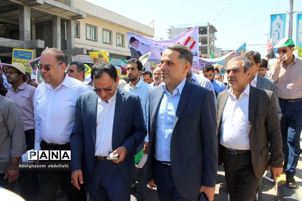 راهپیمایی روز جهانی قدس در بوشهر-1