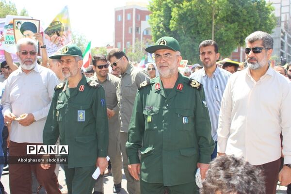 راهپیمایی روز جهانی قدس در بوشهر-۲
