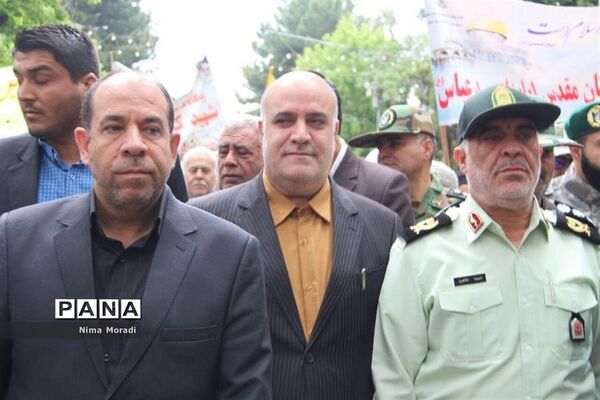 راهپیمایی روز قدس در خراسان شمالی